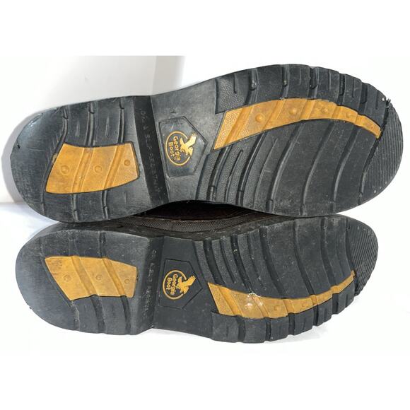 Georgia Giant Wellington Pull-On Work Boots G4274 Brown Men's Size 11.5 M - Picture 5 of 9